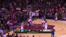 LeBron James Blocks Stephen Curry, Stares Him Down - Game 6