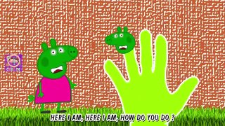 Peppa pig George Crying kidneping Dinosaur Finger Family   Nursery Rhymes Lyrics by Child Song