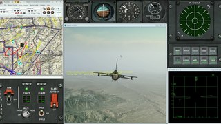 Modern Air Combat Environment (MACE): F-16 vs MiG-29