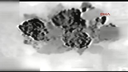 Kuzey Irak'taki PKK'ya Ait Sığınak ve Kontrol Noktasının Bulunduğu 5 Hedefe Hava Harekatı