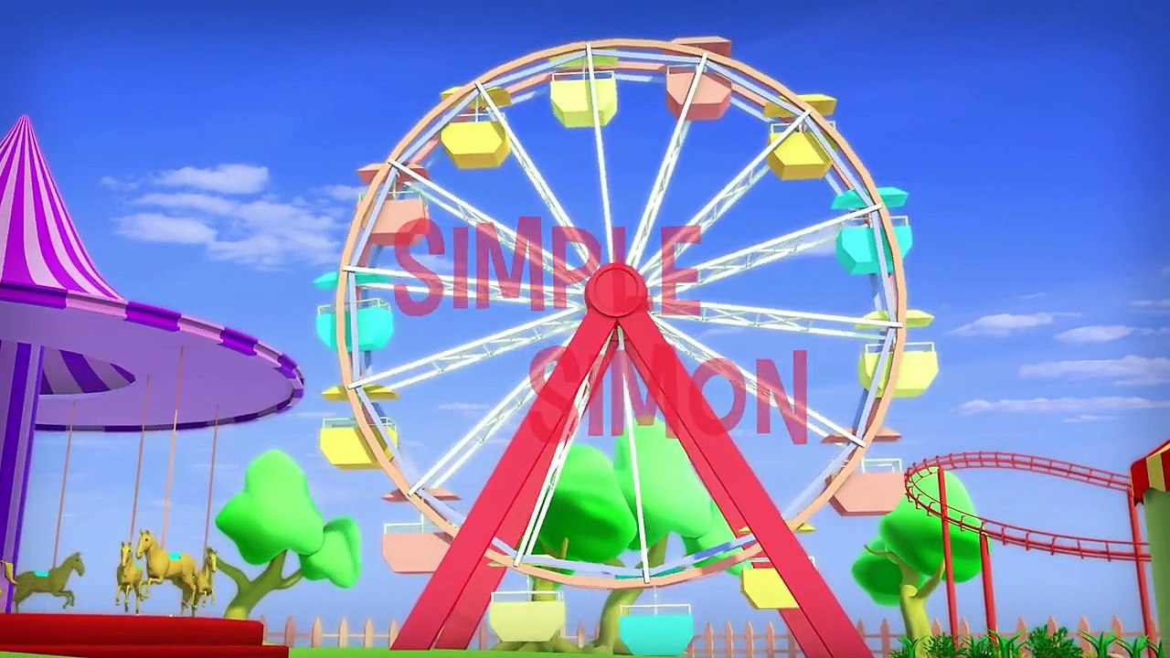 Simple Simon Met an Pimon - Nursery Rhymes For Kids