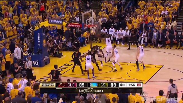 Enorme block de LeBron James en finale de NBA contre Cleveland !