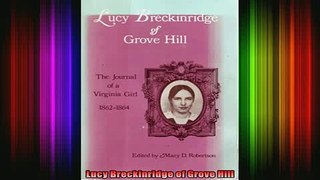 READ book  Lucy Breckinridge of Grove Hill Full EBook