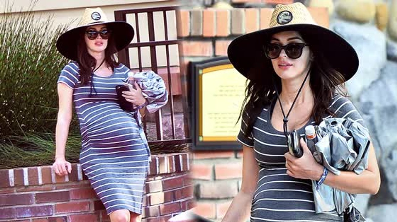 Megan Fox und ihr Babybauch im Disneyland