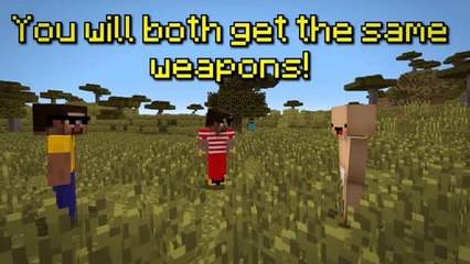 Minecraft PvP - Pro vs Noob
