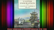 READ book  Ulster Emigration to Colonial America 17181785 Full EBook