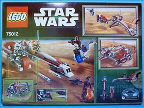 레고 스타워즈 Lego Star Wars75012 BARC Speeder with Sidecar Build Review