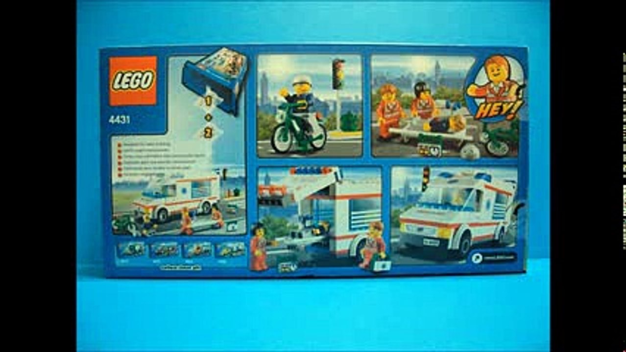 Lego City 4431 Ambulance Car Toys Build Review 레고 구급차