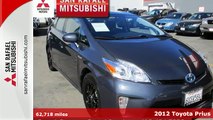 Used 2012 Toyota Prius San Rafael San Francisco, CA #12345