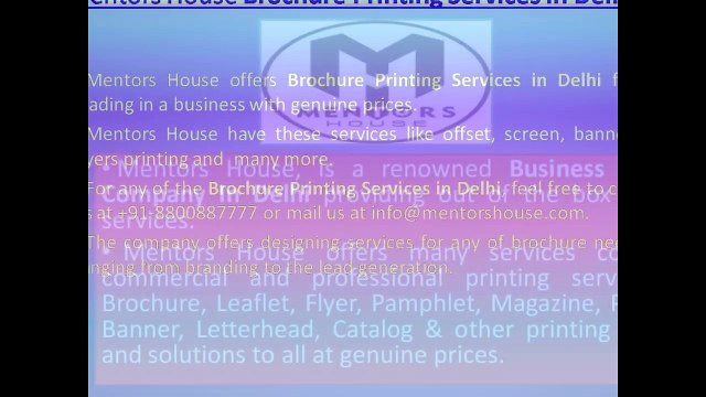 Mentors House - cheap brochure printing, postcard printing,flyers printing,offset printing companies,flyers printing