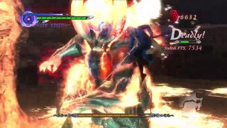 Devil May Cry 4 Special Edition Belial Boss Battle ( Vergil Gameplay )