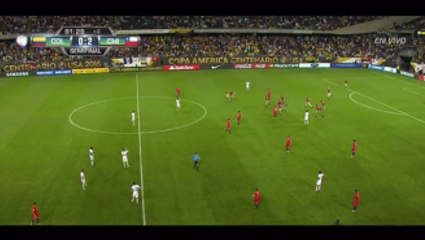 Fan Gets Tackled After Running Onto The Pitch During Colombia vs Chile!