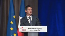 Discours de Manuel Valls lors de l’assemblée générale de la Fédération de la Mutualité française