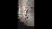 Sara aged 6 - climbing in Mall of Emirates, Dubai - May.2016 - K