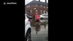 Houses and cars 'ruined' by flooding in Barking, UK
