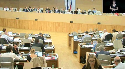 AP 23 juin 2016 ● Intervention d'Olivier BONNARD sur R.D. 1091 : opérations routières liées à la fermeture du tunnel du