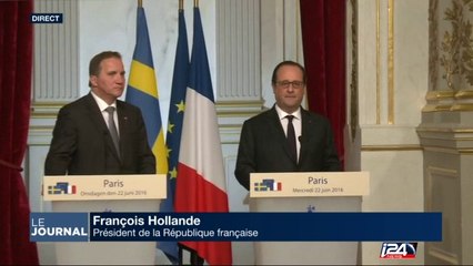 Brexit: Hollande et Merkel s'expriment pour le maintien du Royaume-Uni dans l'UE