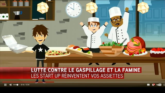 Des start-up pour lutter contre le gaspillage alimentaire - Le 23/06/2016 à 12h00