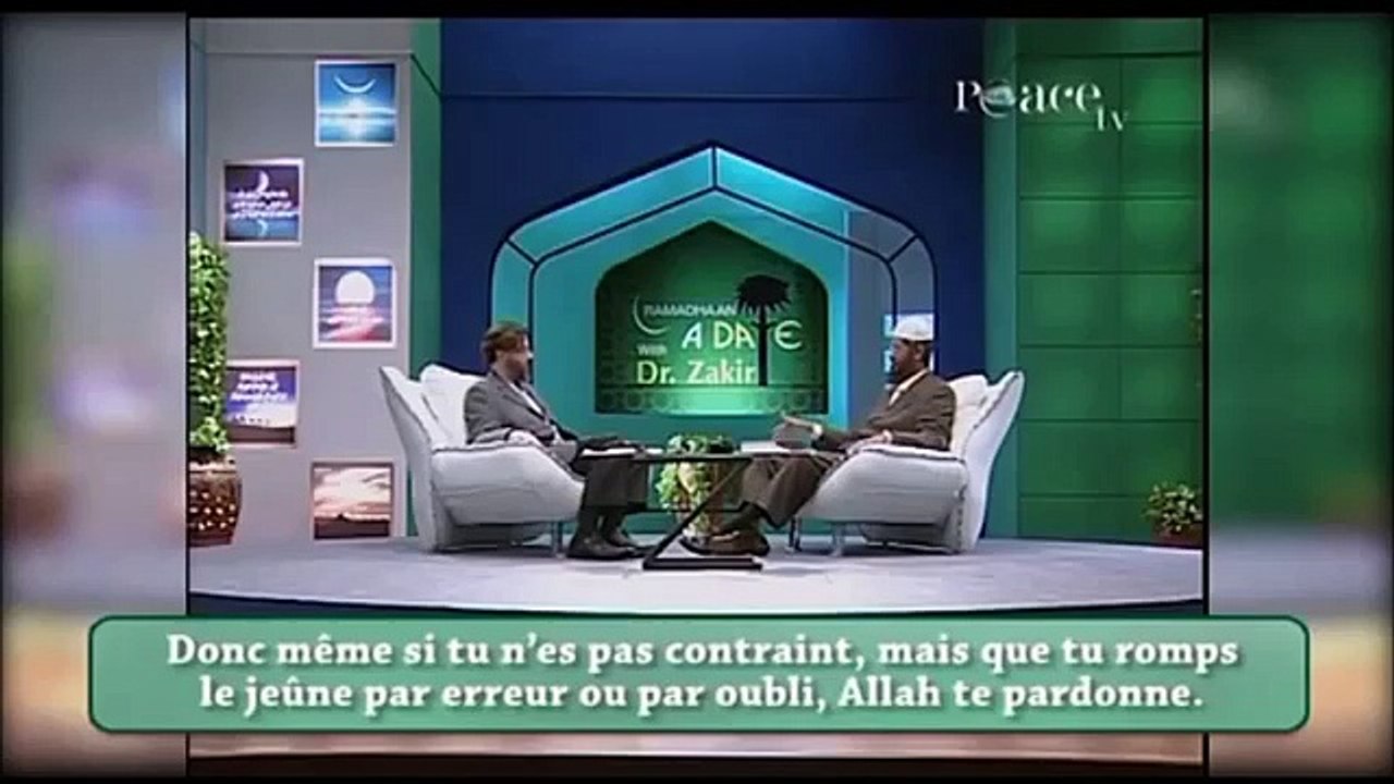 DR ZAKIR NAIK RAMADAN - Rupture Involontaire