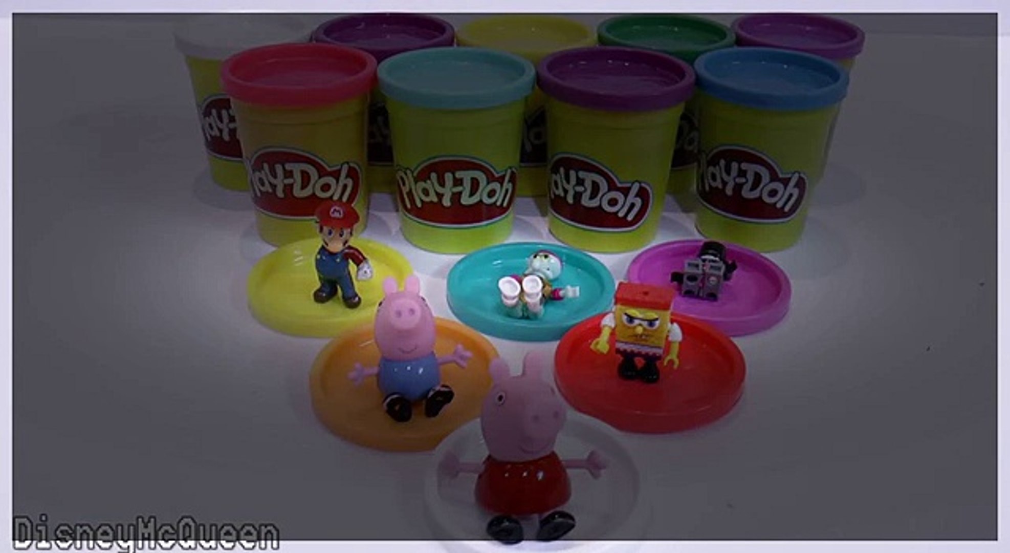 Play até o play doh em português peppa pig passado, em português, Batman Angry Birds Mcqueen