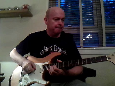 Jeff Beck - Cause we've ended as lovers (cover)