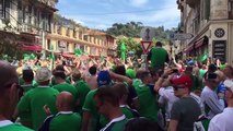 Northern Ireland Fans - Will Griggs on fire EURO 2016