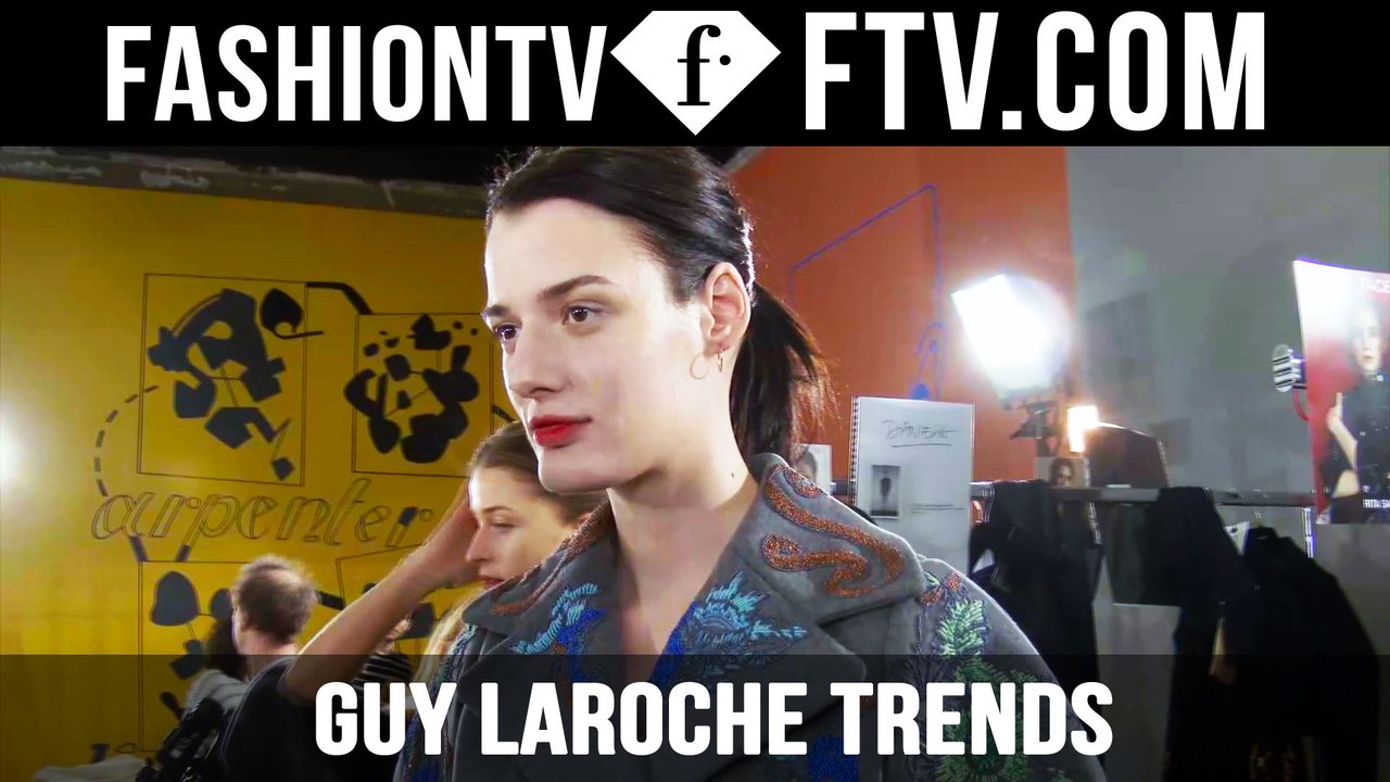 Paris Fashion Week F/W 16-17 - Guy Laroche Trends | FTV.com