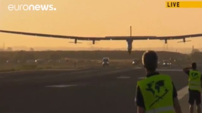 Traversée de l’Atlantique réussie pour l’avion Solar Impulse 2