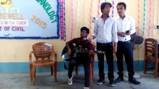 3 IDIOTS SONG sing by NIT civil dpt.