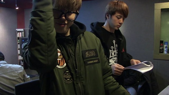BTS Memories of 2015 | Boy in Luv chinese ver. recording