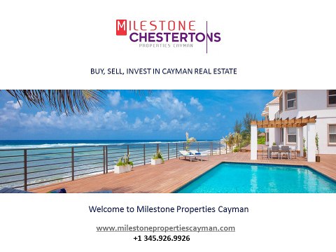 How to Benefit From Real Estate Purchase in the Cayman Islands