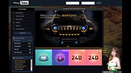Jeeptoto.com Agen Togel Online Terpercaya Indonesia