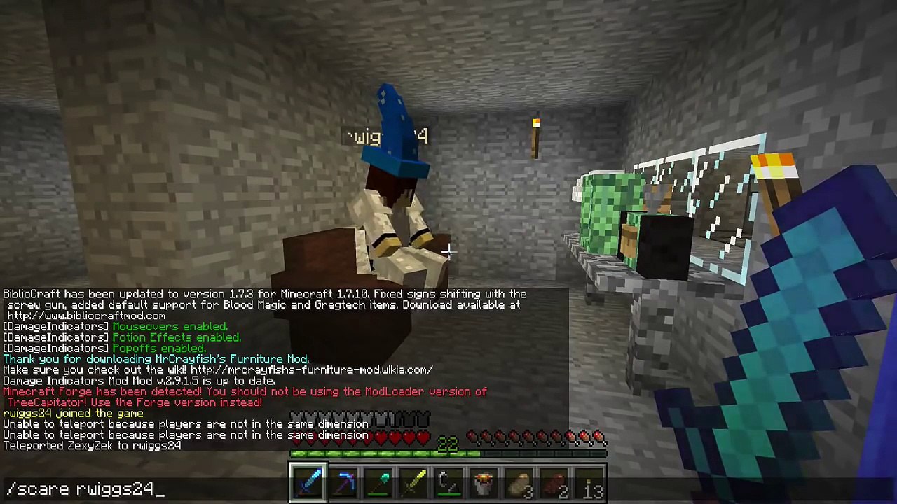 SCARE TROLL ON FRIENDS! [Minecraft Trolling  Episode 101]