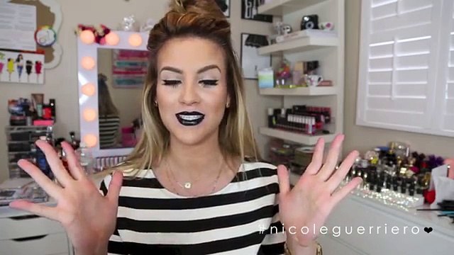 Winged Eyes & Bold Lips Makeup Tutorial