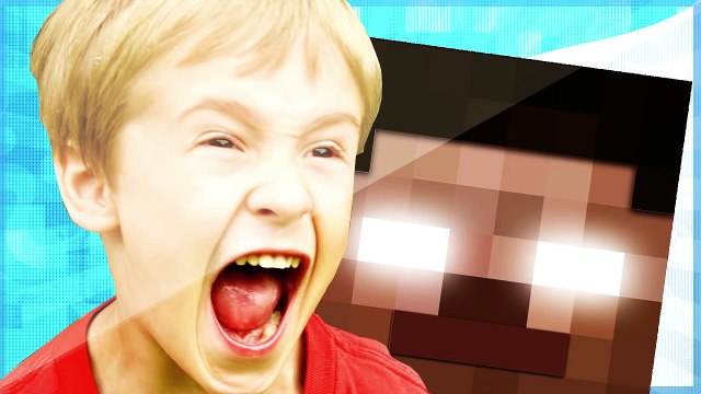SCARED 6 YEAR OLD KILLS HEROBRINE! (MINECRAFT HEROBRINE TROLLING)