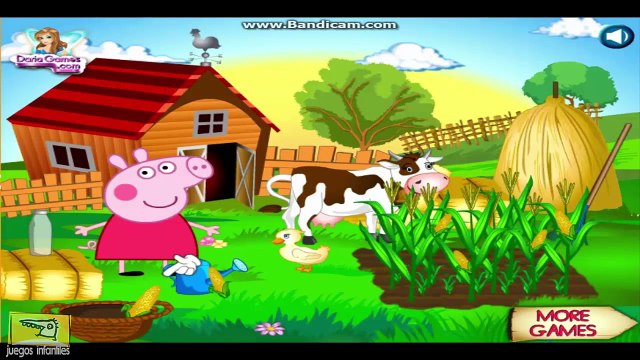 Peppa Pig ❤️ Peppa Pig juega en la granja ᴴᴰ ❤️ Juegos Para Niños y Niñas