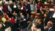 Sit-in des parlementaires démocrates au Congrès