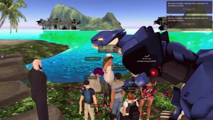Second Life  THE GREAT BAZINGA (Trolling)