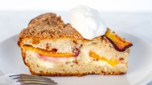 Как приготовить Торт кофейный с персиками и сливками!Peaches And Cream Coffee Cake