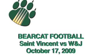 SVC Football vs W&J, 10-17-09