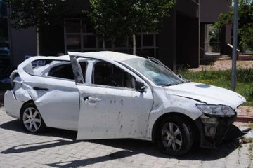 Polisten Kaçmaya Çalışan Hırsızlar Kaza Yaptı! Biri Ağır Yaralı