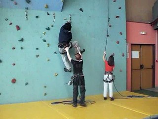 Collège Ronsard Hautmont 59330  compétition escalade Arleux 25 janvier 2012 30