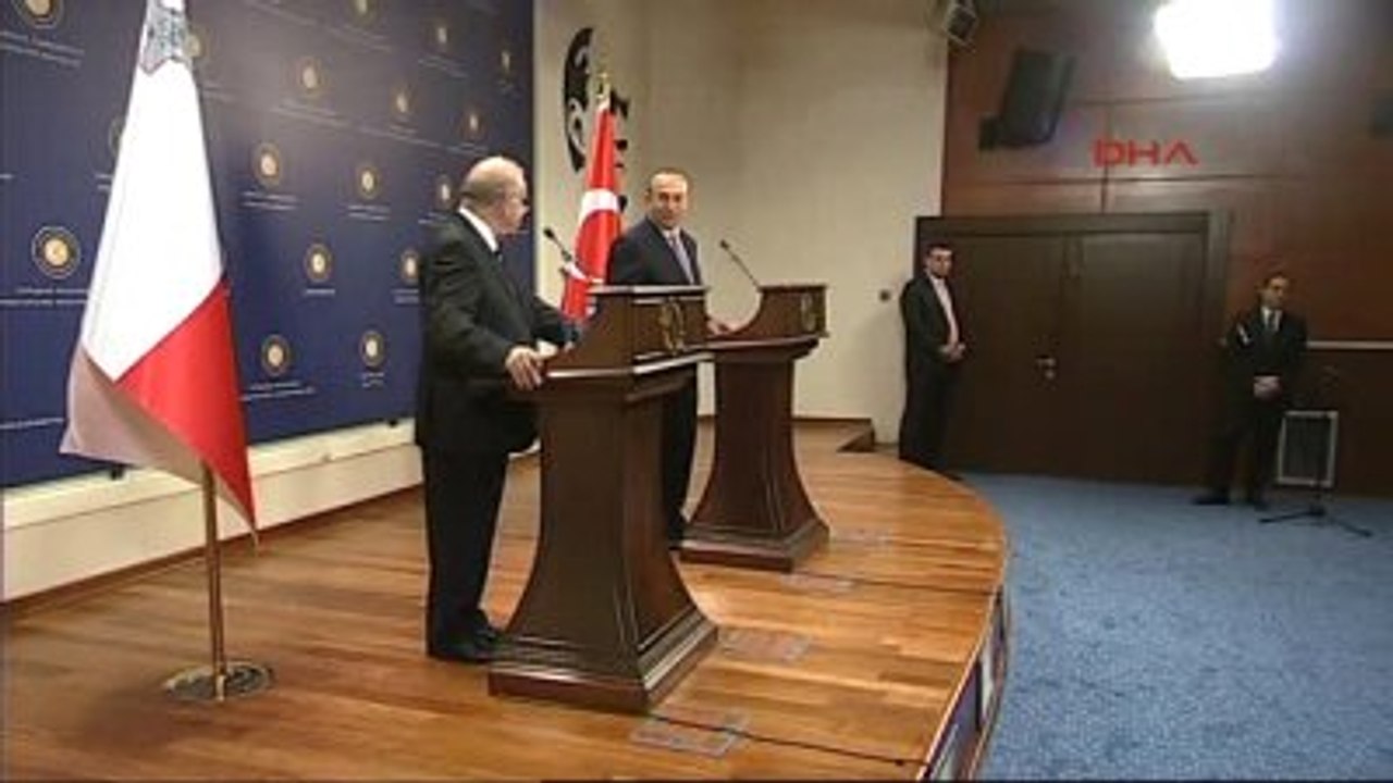 Dışişleri Bakanıçavuşoğlu, Malta Dışişleri Bakanı Vella ile Ortak Basın Toplantısı Düzenledi 3
