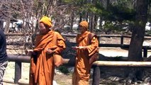 Rocky Mountain National Park, Bear Lake - Thai Monks in the Snow, 25 May 2016