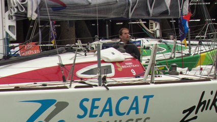 Solitaire Bompard Le Figaro - Arrivées à Cowes 17-18
