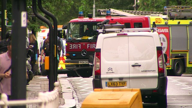 Floods damage homes in London