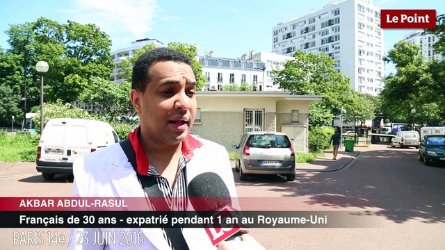 Brexit - Akbar, 30 ans : Les Britanniques ont peur de l'infiltration des terroristes