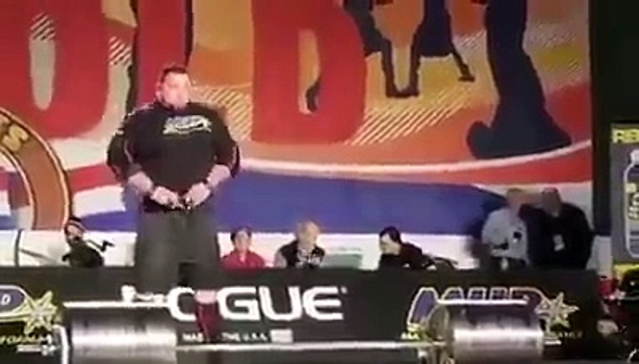 He is a Real Beast. Hulk of Humans