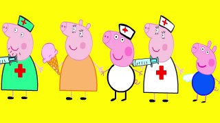 Peppa Pig George se enferman Crying médicos en español latino Canciones Infantiles En Espanol