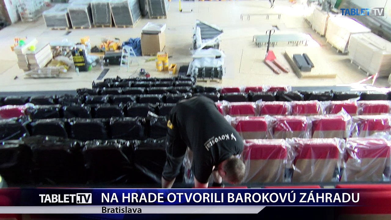  Baroková záhrada Bratislavského hradu je už otvorená pre verejnosť